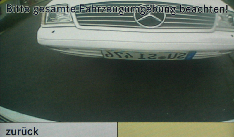 Rckfahrkamera Comand Navigation und Kommunikation Mercedes Benz Daimler 